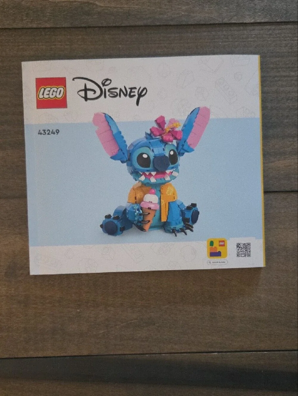 LEGO Disney Stitch Buildable Figure in Blue, Pink and Orange